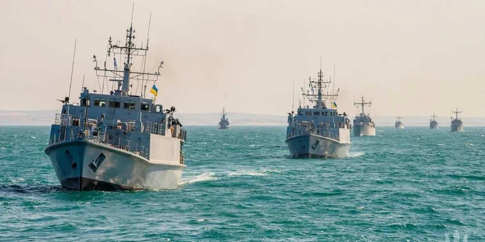 Кораблі ВМС ЗС України під час морської фази навчань Sea Breeze 2026 у Великій Британії