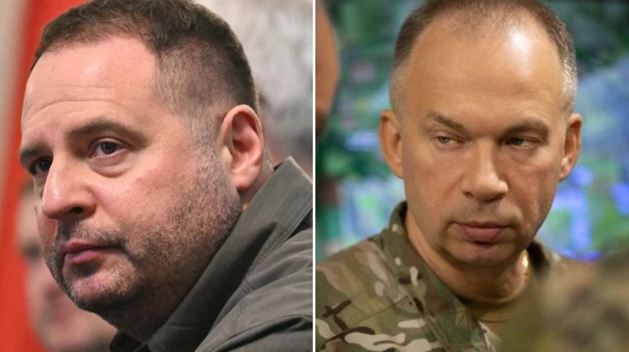 Пункт управління головнокомандувача ЗСУ Олександра Сирського в прифронтовій області, куди прибув Андрій Єрмак
