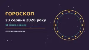 Гороскоп на 23 серпня 2026 року: орієнтири для кожного знака для спокійних і точних рішень
