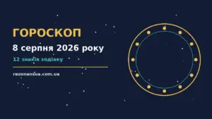 Зоряне небо над міським краєвидом увечері 8 серпня 2026 року