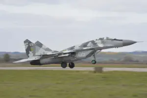 Винищувач МіГ-29 Повітряних сил Збройних Сил України