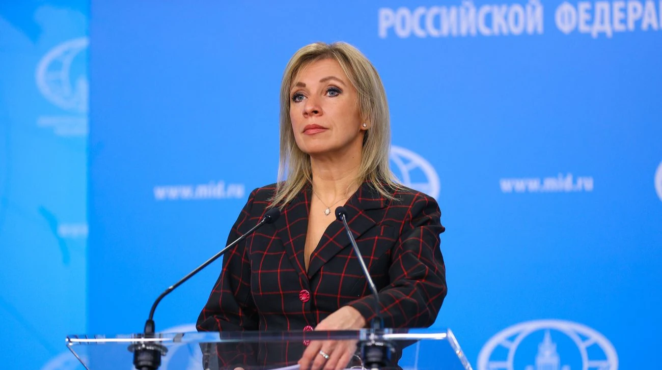 Марія Захарова, речниця Міністерства закордонних справ Росії