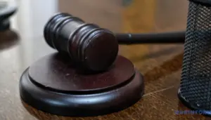Зала суду під час обрання запобіжного заходу Алієву Т. В. у справі Ширшина