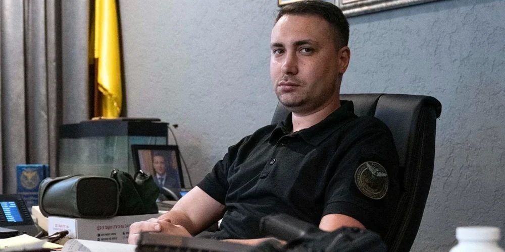 Кирило Буданов під час інтерв'ю Euronews