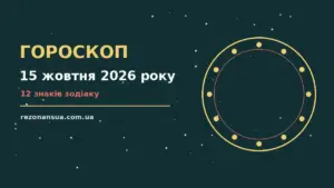 Щоденний гороскоп на 15 жовтня 2026 року на тлі ранкового неба
