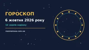Гороскоп на 6 жовтня 2026 року: орієнтири для кожного знака для спокійних і точних рішень
