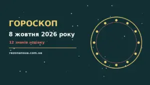 Гороскоп на 8 жовтня 2026 року: орієнтири для кожного знака для спокійних і точних рішень