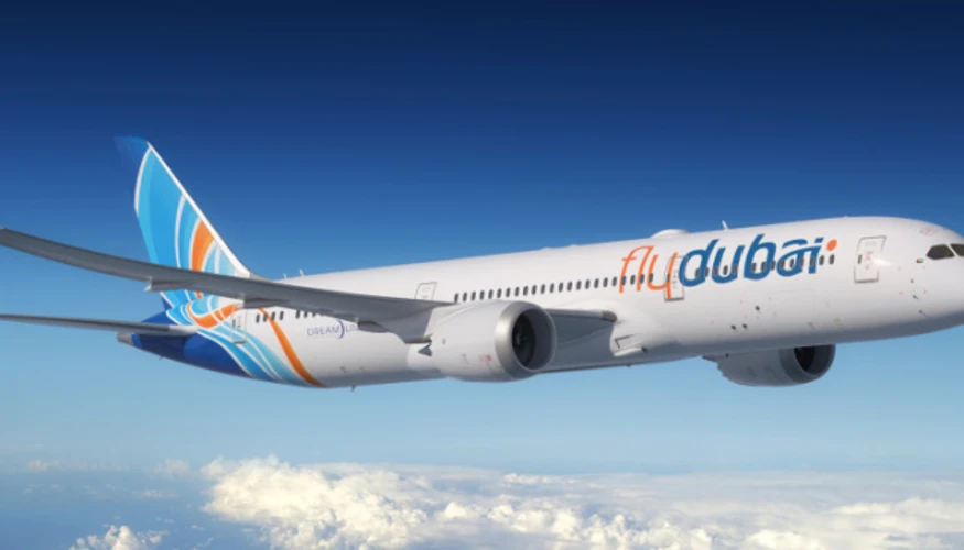 Ілюстративне фото літака Flydubai