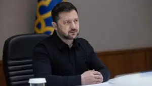 Володимир Зеленський під час вечірнього звернення 13 жовтня 2026 року