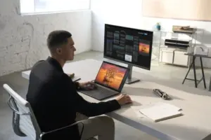 Ноутбук ASUS ProArt P16 (H7607) — металевий корпус, 16-дюймовий сенсорний OLED-дисплей ASUS Lumina Pro OLED.